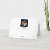 Cartes Pour Fêtes Annuelles Angel dans le ciel (Dos)