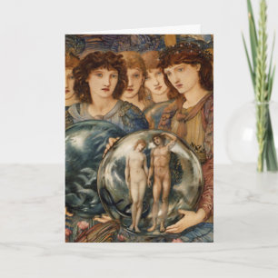 Cartes Pour Fêtes Annuelles Angel de la création par William Burne-Jones