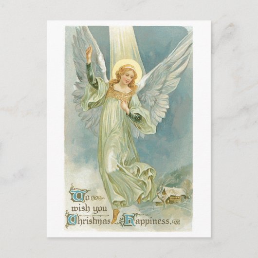 Cartes Pour Fêtes Annuelles Angel Gloria (Devant)