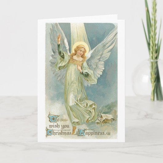 Cartes Pour Fêtes Annuelles Angel Gloria (Devant)