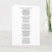 Cartes Pour Fêtes Annuelles Angel Il Est Arrivé À Minuit Clair Noël (Dos)