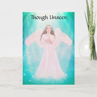 Cartes Pour Fêtes Annuelles Angel In Mist Birthday Greeting Card