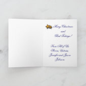 Cartes Pour Fêtes Annuelles Angel Nocturne (Intérieur)