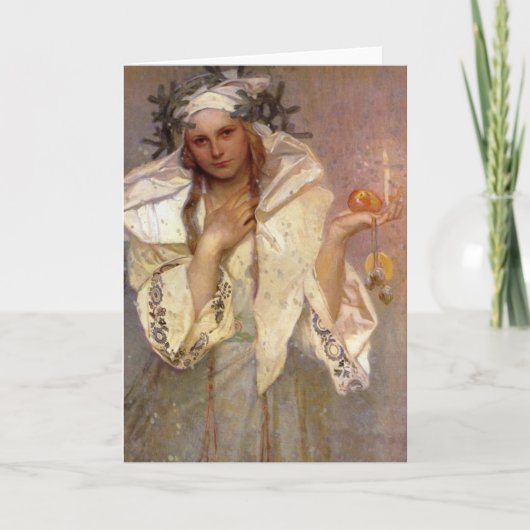 Cartes Pour Fêtes Annuelles Angel Noel en Amérique (Devant)