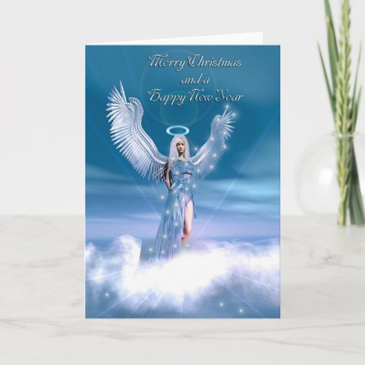 Cartes Pour Fêtes Annuelles Angelique (Devant)