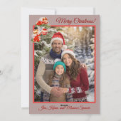 Cartes Pour Fêtes Annuelles Angels décorant l'arbre simple (Dos)