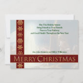 Cartes Pour Fêtes Annuelles Angels Visite Bergers Noël Customisé (Dos)