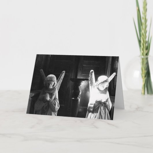 Cartes Pour Fêtes Annuelles Anges (Devant)