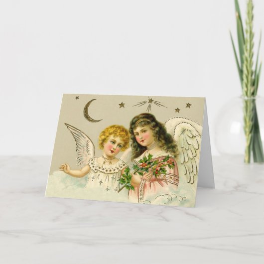 Cartes Pour Fêtes Annuelles Anges et saints (Devant)