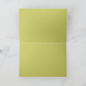 Cartes Pour Fêtes Annuelles Anges sur Vert (Intérieur)