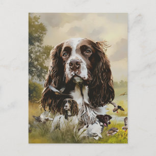 Cartes Pour Fêtes Annuelles Anglais Springer Spaniel
