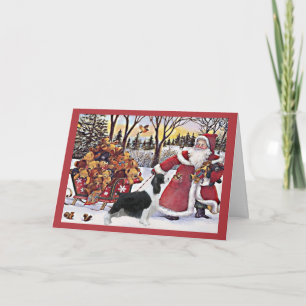 Cartes Pour Fêtes Annuelles Anglais Springer Spaniel - Bears de Noël