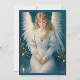 Cartes Pour Fêtes Annuelles Angle de Noël victorien vintage