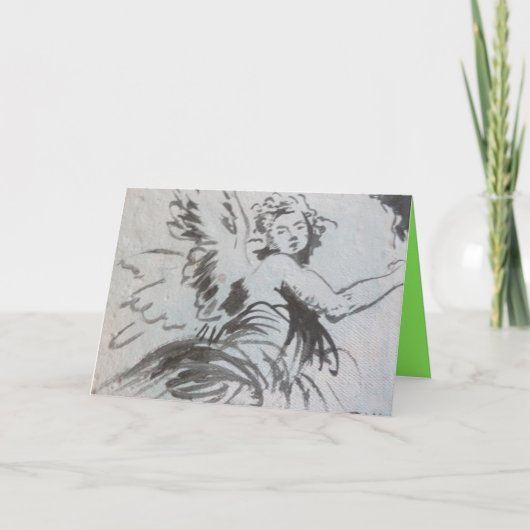 Cartes Pour Fêtes Annuelles Angle de vacances (Devant)