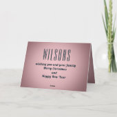 Cartes Pour Fêtes Annuelles Animateur de bague de boxe amusant (Dos)