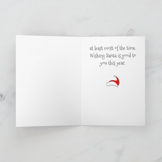 Cartes Pour Fêtes Annuelles Anime Sad Girl Funny Noël Salutation (Intérieur)