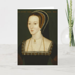 Cartes Pour Fêtes Annuelles Anne Boleyn - Blank Greeting Card