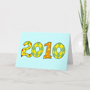 Cartes Pour Fêtes Annuelles Année 2010