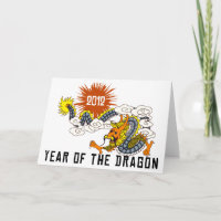 Année chinoise du zodiaque du dragon 2012