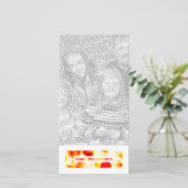 Cartes Pour Fêtes Annuelles année des moutons 2015 (bokeh) (Debout devant)
