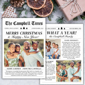 Cartes Pour Fêtes Annuelles Année en revue Journal Joyeux Nouvel An 3 Photo