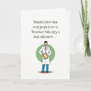 Cartes Pour Fêtes Annuelles Anniversaire de Noël drôle