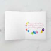 Cartes Pour Fêtes Annuelles Anniversaire des ballons (Intérieur)