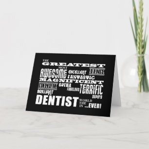 Cartes Pour Fêtes Annuelles Anniversaire des dentistes Noël : Plus grand denti