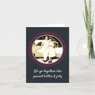 Cartes Pour Fêtes Annuelles Anniversaire personnalisé / Beurre d'arachide et g