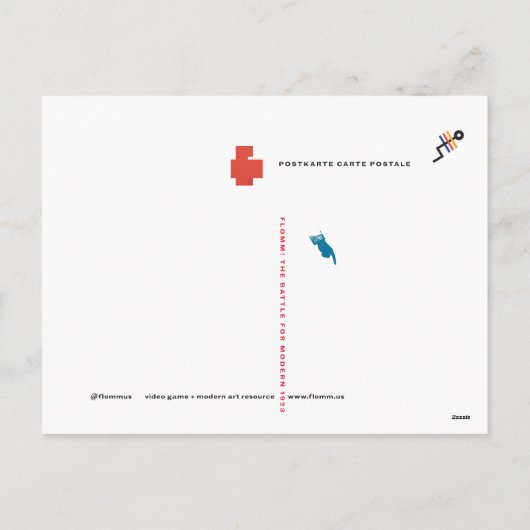 Cartes Pour Fêtes Annuelles ANNIVERsary FLOMM102 (Dos)