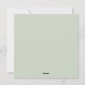 Cartes Pour Fêtes Annuelles Annonce de déménagement pour les fêtes de Noël (Dos)