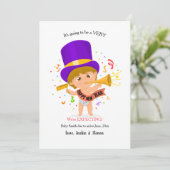 Cartes Pour Fêtes Annuelles Annonce de grossesse pour le Nouvel An (Debout devant)