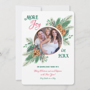 Cartes Pour Fêtes Annuelles Annonce de grossesse pour Noël