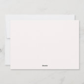 Cartes Pour Fêtes Annuelles Annonce personnalisée de grossesse pour Noël (Dos)