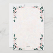 Cartes Pour Fêtes Annuelles Annonces de naissance de vacances (Dos)