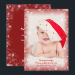 Cartes Pour Fêtes Annuelles Annonces de naissance photo de bébé de Noël<br><div class="desc">Un livre blanc (lumières floues) entoure vos annonces de naissance photo et comporte vos salutations et noms en lettres chic et les informations de naissance de votre bébé sur le dos. *Mise en page HORIZONTAL effectuée dans notre magasin. Sélectionnez Matte pour le papier le plus lourd et High Definition pour...</div>