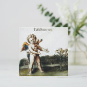 Cartes Pour Fêtes Annuelles Antique amour cupide Vous Manquant Otto Van Veen (Debout devant)