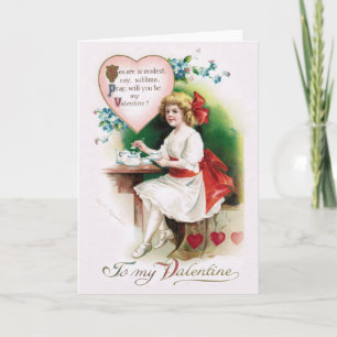 Cartes Pour Fêtes Annuelles Antique Clapsaddle Valentine