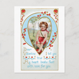 Cartes Pour Fêtes Annuelles Antique Valentine