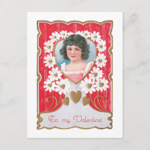 Cartes Pour Fêtes Annuelles Antique Valentine