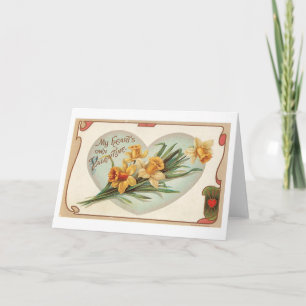 Cartes Pour Fêtes Annuelles Antique Valentine