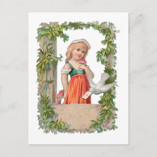 Cartes Pour Fêtes Annuelles Antique Valentine