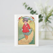 Cartes Pour Fêtes Annuelles Antique Valentine (Debout devant)