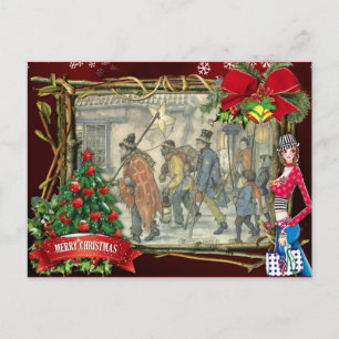 Cartes Pour Fêtes Annuelles Anton Pieck voeux de Noël