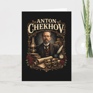 Cartes Pour Fêtes Annuelles Anton Tchekhov