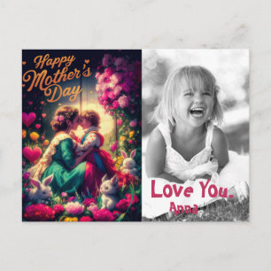 Cartes Pour Fêtes Annuelles *~* AP72. Fleurs vintages Aimer la fête des mères 