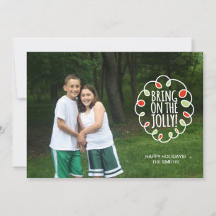 Cartes Pour Fêtes Annuelles Apportez sur le gai