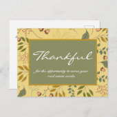 Cartes Pour Fêtes Annuelles Appréciation du client immobilier (Devant / Derrière)