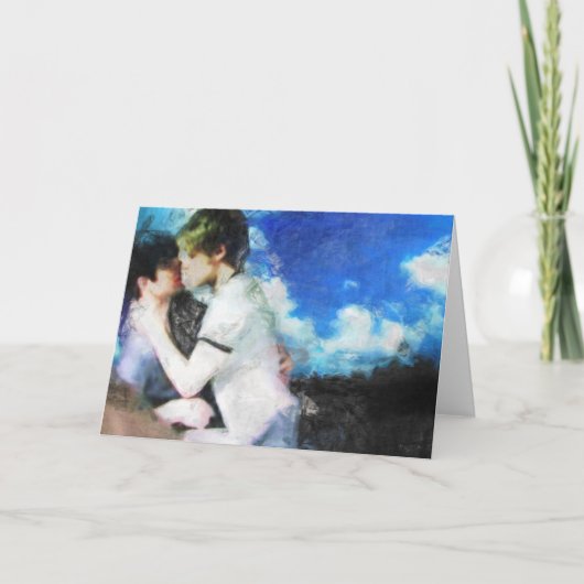 Cartes Pour Fêtes Annuelles Apprendre À Aimer (Devant)