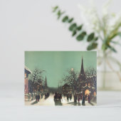 Cartes Pour Fêtes Annuelles Approche de la nouvelle année (Debout devant)